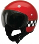 Open Face HCI-15 Red Checkerboard